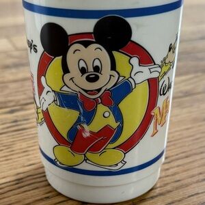 Vintage Disney on Ice Mickey Mouse Colorful Character Mug